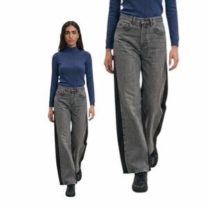 Levi’s 531 Reworked Jeans – Grey/Black Panel (One of One)